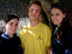 Aline Boech, Marlon Luza e Vivian Lima