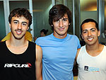 Vitor Machado, Renan Hokaem e Bernardo Simo