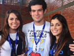 Raissa Martins, Allan Moura e Maria Fernanda Gomes