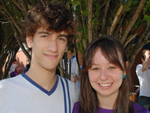 Rafael Prates e Amanda Pereira