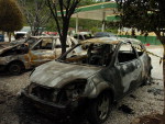 Exploso em posto de gasolina em Guabiruba