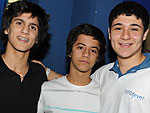 Rafael Paiva, Luca Berardi e Guilherme Maruf