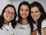 Gabriela Gonalves, Nathalia Aguiar e Juliana Martins