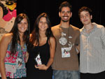 Martina Parenza Arenhardt, Jamile Rech, Giovani Monteiro e Augusto Dozza