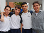 Felipe Keizo, Joo Paulo de Souza, Guilherme Rosa e Leonardo Rosa