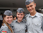 Maria Augusta, Eduarda Farias e William Ribeiro