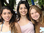 Joana Gioscia, Luiza Rabaldo e Paula Hentges