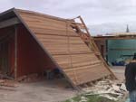 Esta  a casa da sexta vtima de Cidreira, que faleceu aps a tempestade de ontem a tarde. O morador era argentino