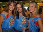 Regina Cele, Caroline Pontes e Francele Dani