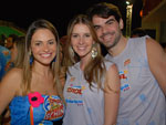 Michelle Schmidt, Carina Beduschi e Roberto Moreira