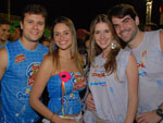 Vitor Pontes, Michelle Schmidt, Carina Beduschi e Roberto Moreira