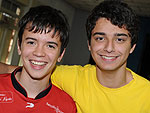 Guilherme Cunha e Israel Caldas