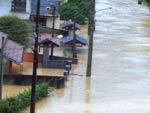 Enchente na Rua Avelino Pering, Bairro Progresso