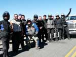 Alm das mudanas climticas, o fato de andar em rpio, barro, gelo e asfalto gera grande desgaste nas motocicletas - e nos pilotos.