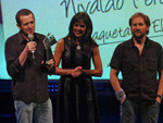 Nivaldo Pereira e Andr Constantin venceram na categoria melhor roteiro por A Jaqueta do Elvis