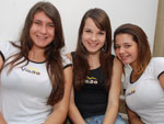 Kathiny Mendona, Ana Carolina Knoll e Nicole Bolan