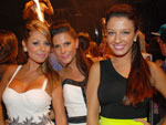 Michele Dias, Aline Rosa e Mariana Fagundes