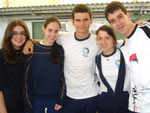 Gianna Zanella, Kaliane Aver, Deivid Terras, Marina Castilhos e Jnior Pelizzaro