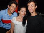 Carlos Enrique, Yolanda Rispoli e Lucas Toresan