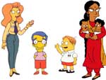 Os personagens de Os Simpsons