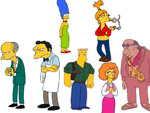 Os personagens de Os Simpsons