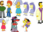 Os personagens de Os Simpsons