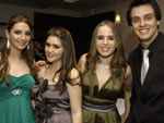 Pmela Antoniazzi, Luana Hoffman, Gabriela de Lima e Alexandre Amaro