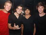 Victor Krause, Joo Pedro de Almeida, Alexandre Mansur e Lucas Tomas