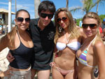 Thais de Paula, Isaac Biscaro, Paula Rabelo e Noelle Cortez