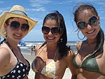 Andria Hensel, Francielly Costa e Fabiane de Almeida