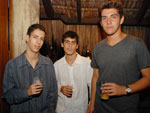 Lucas Couto, Miguel Lello e Mauricio Nunes