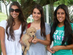 Mariana Hopf, Haiany de Souza e Marina Compagnoni