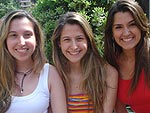 Bruna Winckler, Aline Winckler e Cynthia Faviero 