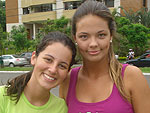 Lisiane Ethur e Brbara Ribas