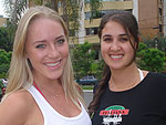 Anna Diehl e Renata Melo