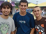 Miguel Oliveira, Marcus Vincios e Jean Santos