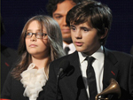 Paris e Prince Jackson