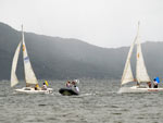 Regata Match Race  realizada entre duas equipes em carter eliminatrio