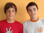 Buba Tomio e Guilherme Volpato