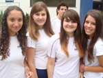 Ana Clara, Carolina Orinque, Fabiana Schffer e Juliana Radloff