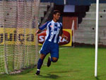 Roberto marcou seu quinto gol na competio