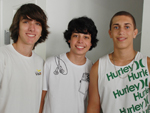 Alejandro Anbal, Andr Prado e Jeferson Souza