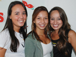 Gabrielle Vasconcelos, Gabriela Borges e Paola Mattos