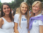 Isa Paula, Giovana Carolina e Beth Cremer