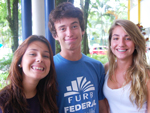 Maria Lusa, Guilherme Muller e Natacha Mayer