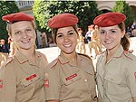 Natlia Santos, Mariana Vivian e Flvia Farina