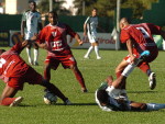 O empate sem gols entre Chapecoense e Atltico de Ibirama foi decepcionante para o time da casa...