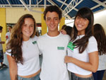 Paola Trindade, rennan Valverde e Luiza Mascarenhas