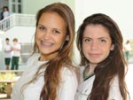 Luiza Fronckowiak e Giulia Assis