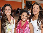 Maria Eduarda Macedo, Gabriela Monteiro e Andressa Lubaszewski